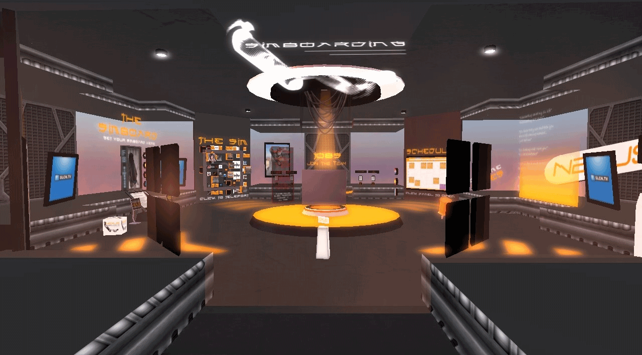 Le hall de Nexus Simboarding